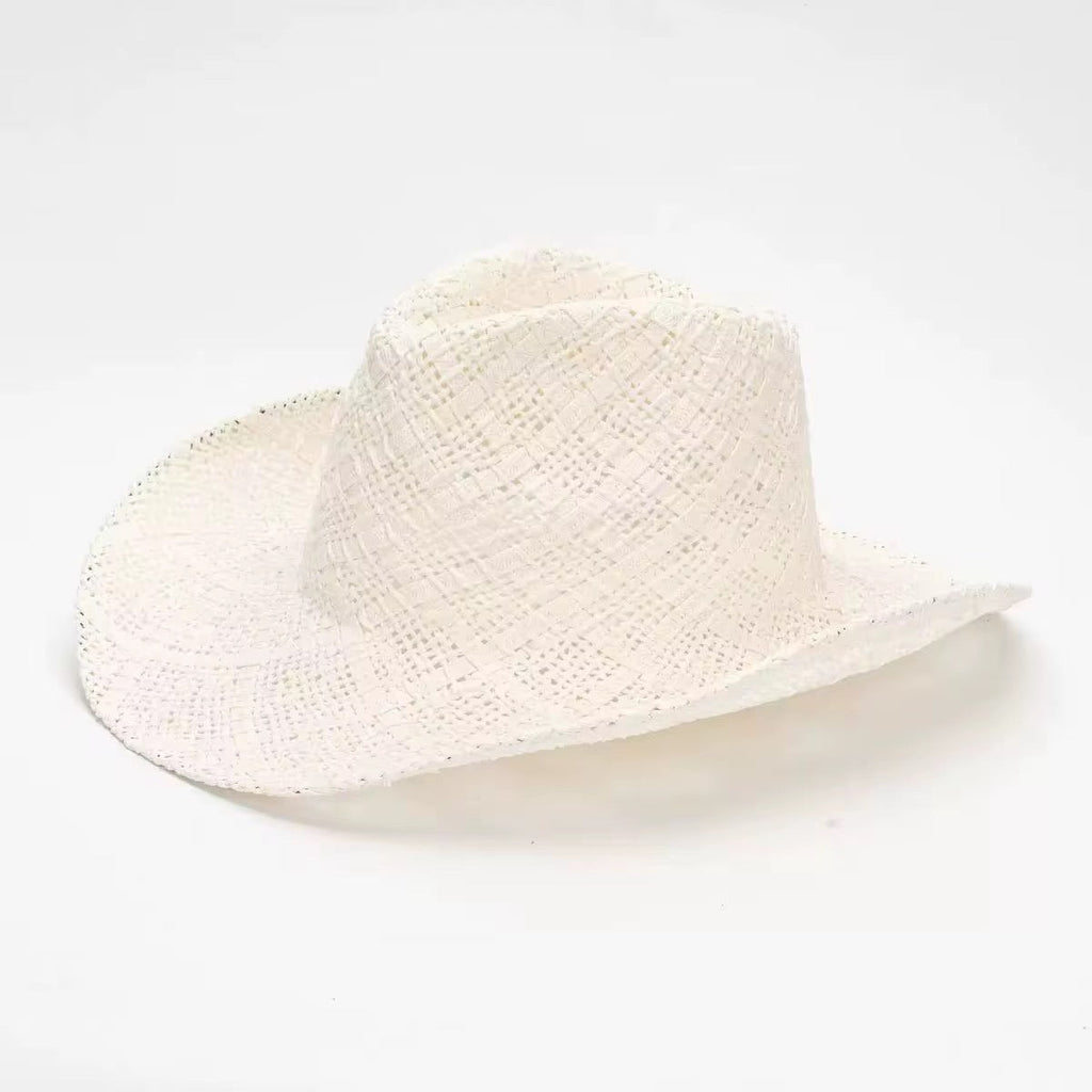 Relaxed Straw Cowboy Hat-2