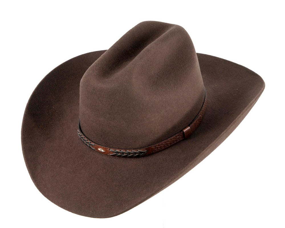 Classic Brown Cowboy Hat – Timeless Western Elegance