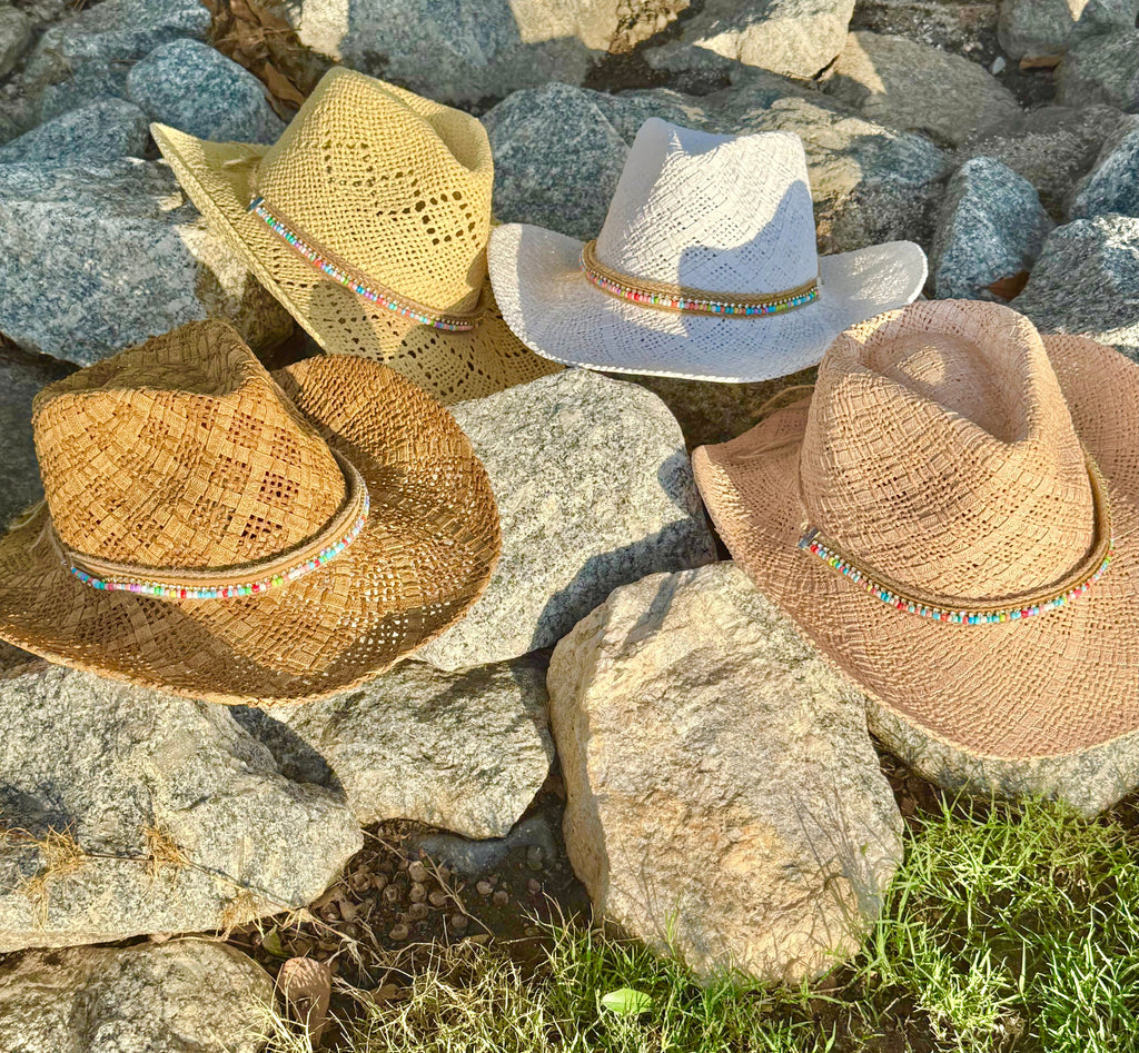 Relaxed Straw Cowboy Hat-1