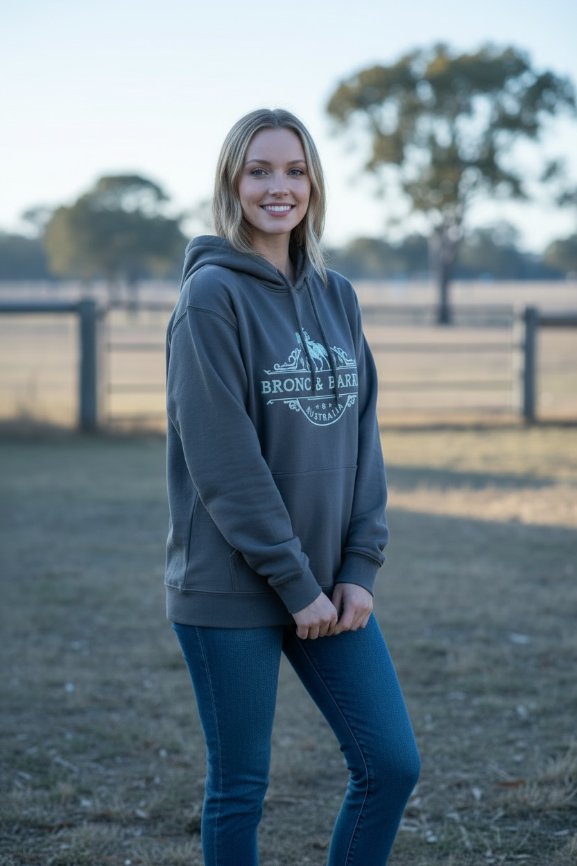 BRONC & BARREL HOODIE